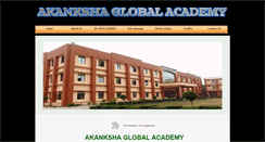 Desktop Screenshot of akankshaglobalacademy.com